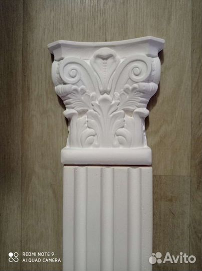 Пилястра из гипса, колонна