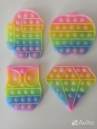 Игрушки антистресс, поп-ит и симпл-димпл