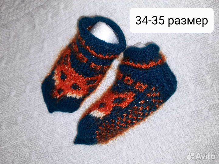 Носки ручной работы