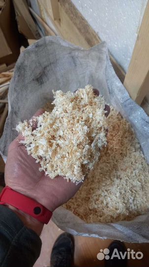 Опилки/стружка для животных и огорода/сада