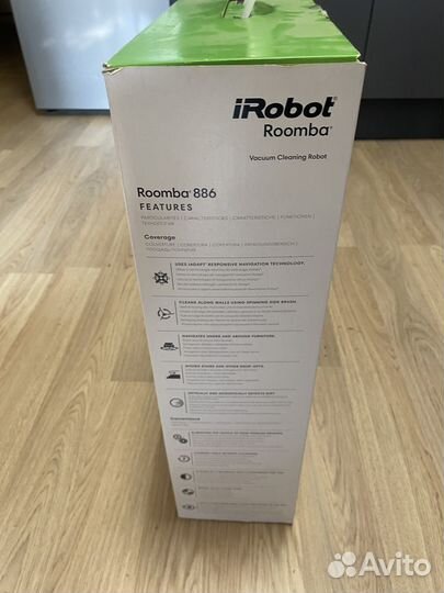 Робот пылесос irobot roomba 886