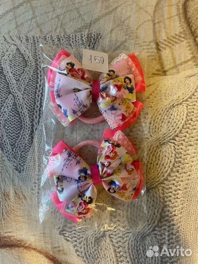 Резиночки для волос ручной работы