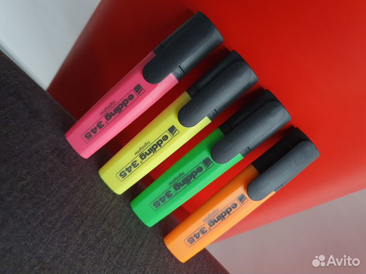 Набор из 4-х маркеров Edding, Германия