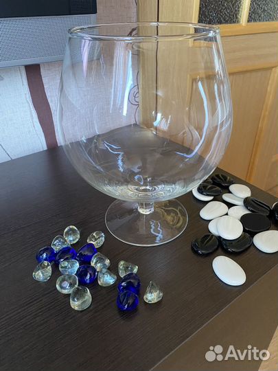 Аквариум- бокал, ваза, 3л