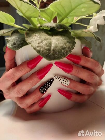 Маникюр с покрытием