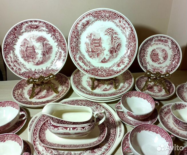 Старинные Английские Тарелки