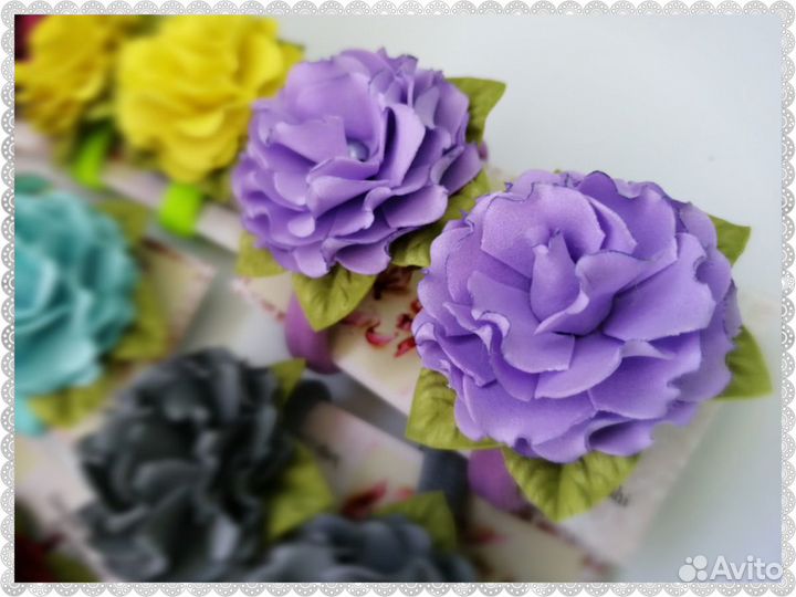 Цветы из фоамирана