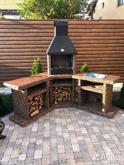 Печи барбекю, гриль, мангал