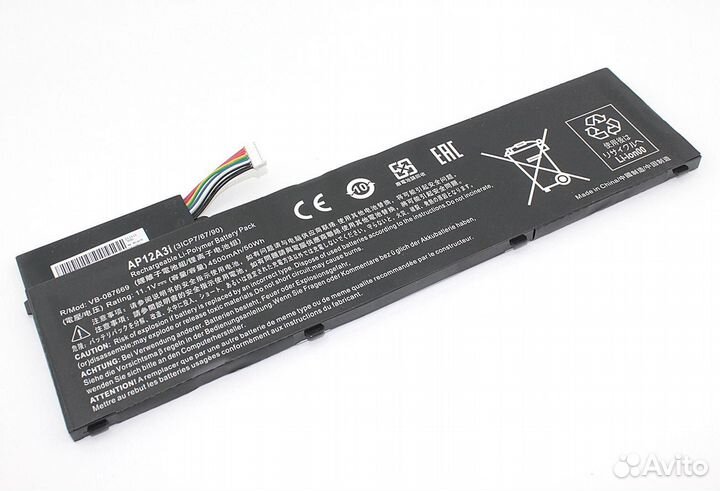 Аккумулятор для Acer Aspire M3 11.1V 4500mAh OEM