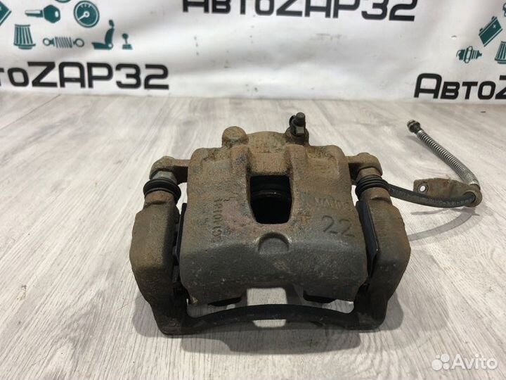 Суппорт тормозной передний левый Hyundai Solaris