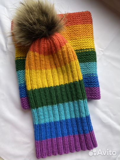 Шапка и снуд для девочки