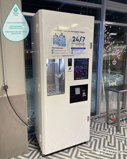 Готовый бизнес автоматов питьевой воды Аквакапитал