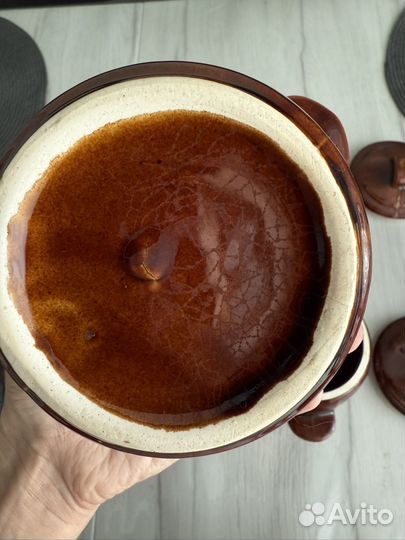 Горшочки для запекания керамические 4шт