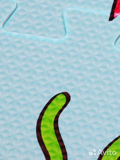 Коврик-пазл для ползания 0+