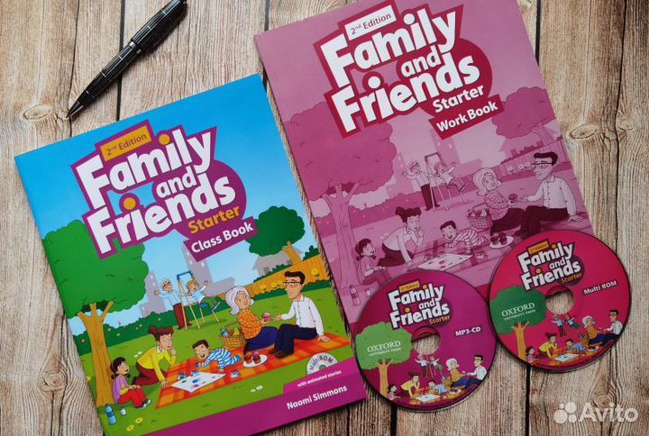 Family and friends starter 2 изд., комплект новый