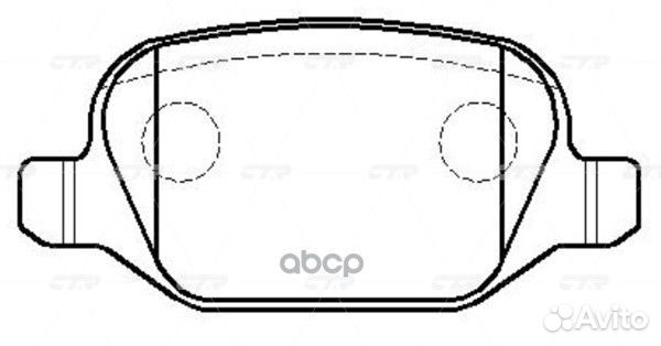 Колодки GK0243 CTR