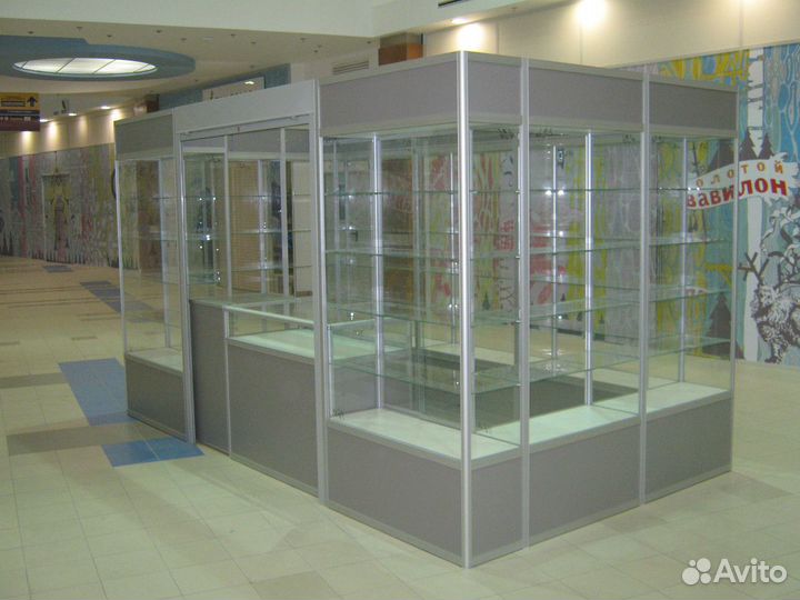 Витрины и прилавки для магазина (только под заказ)