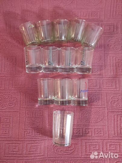 Рюмки, стопки (пакетом)