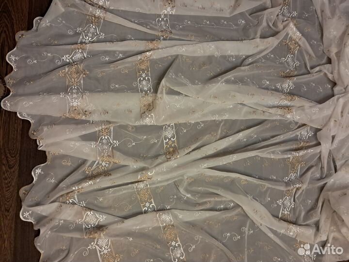 Шторы тюль (2,85х270h) 2шт