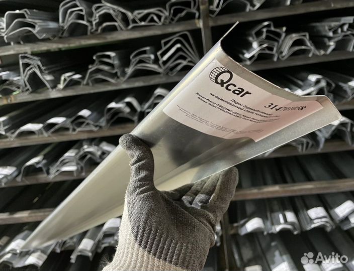 Порог Nissan Patrol, Safari 1987-1997(1мм)