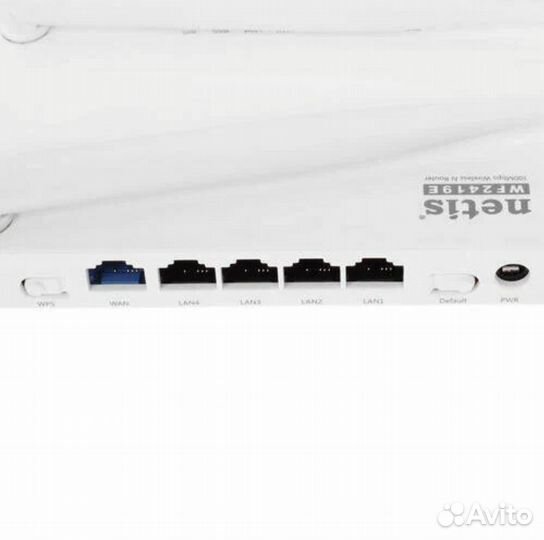 Wi-Fi роутер Netis WF2419E белый на 5 портов