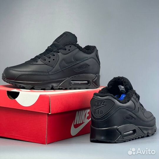 Кроссовки Nike Air Max 90 Зима с мехом