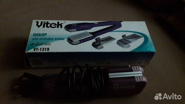 Плойка щипцы vitek vt-1319