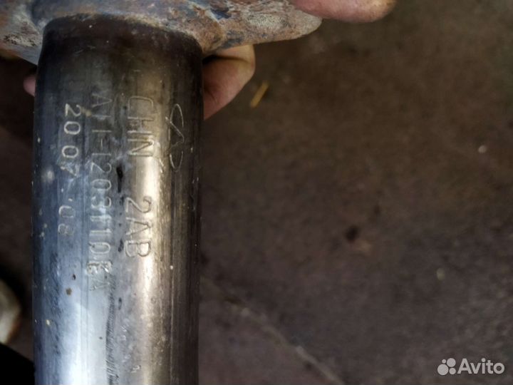 Приемная труба чери амулет