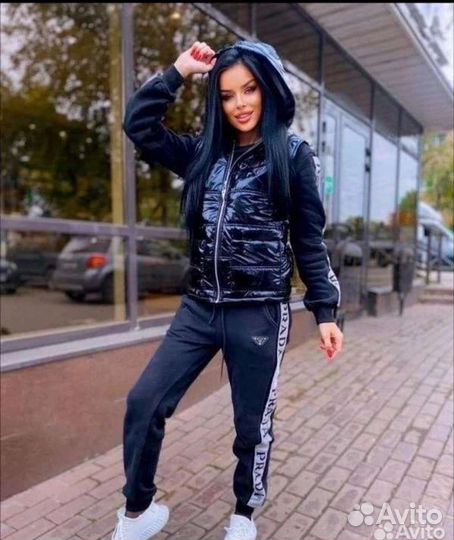 Костюм спортивный (тройка) 46р