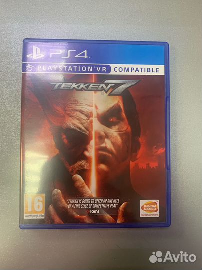 Tekken 7 Б/У, PS 4