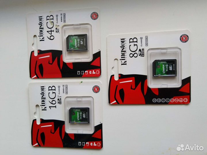 Карты памяти SD, Micro-SD, USB-Flash оригинальные