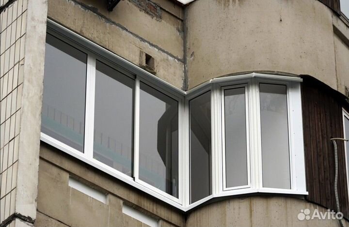 Остекление балконов и лоджий. Рассрочка без банка