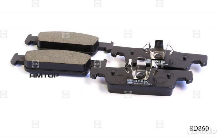 Hola BD860 Колодки тормозные дисковые hola BD860