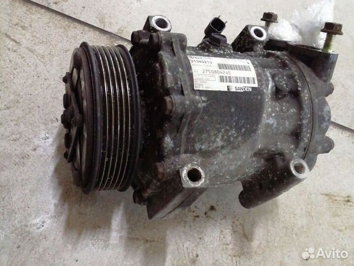 Компрессор кондиционера на Volvo S60, V40 1,6d