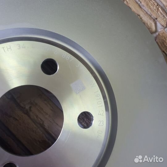 Диски тормозные передние BMW X5/X6/X7