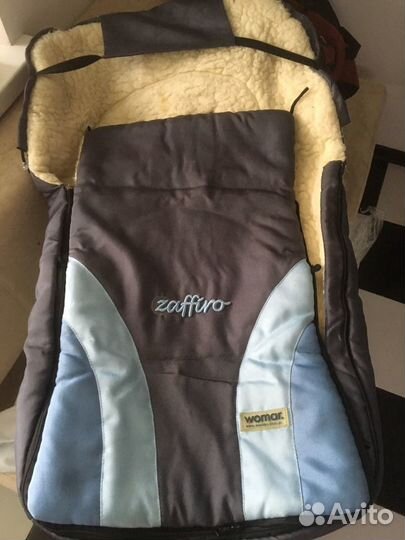 Конверт тёплый овчина в коляску, санки