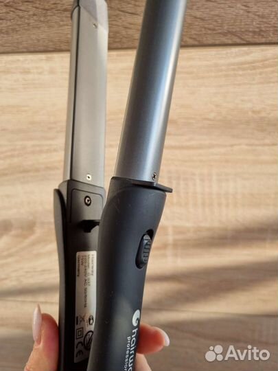 Выпрямитель и плойка для волос 2 в 1