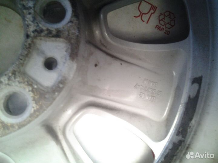 Диски ориг бмв на vw т5 5х120р16