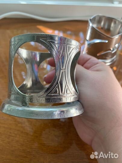 Подстаканники нерж 2шт