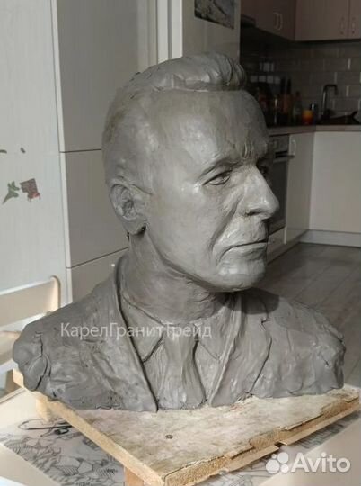 Бюсты из мрамора/ гранита любой сложности на заказ