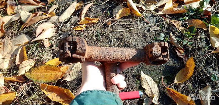 Нижняя траверса передней вилки мотоцикла М-72, ВОВ