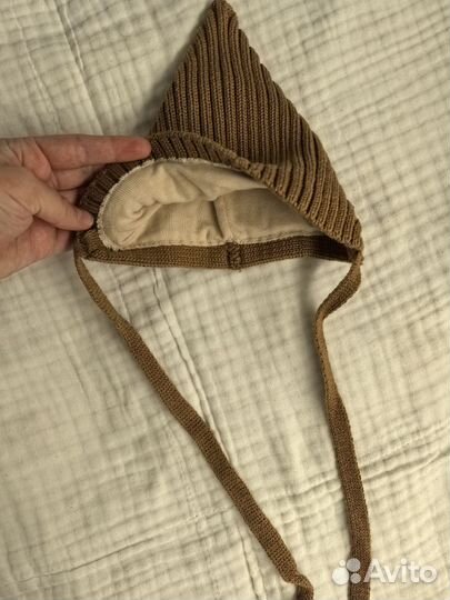 Шапочка для новорожденного весна