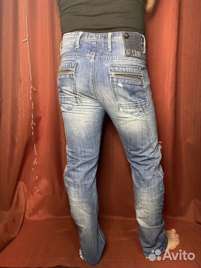 Мужские джинсы g star raw 3301 denim