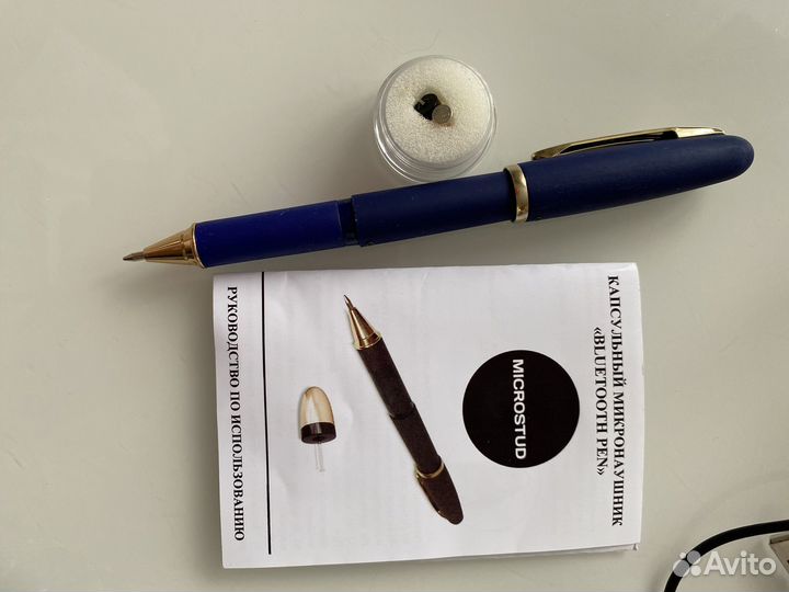 Микронаушник ручка