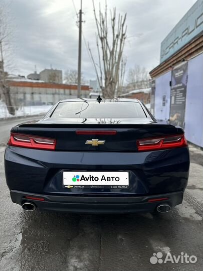 Chevrolet Camaro 2.0 МТ, 2016, 168 500 км