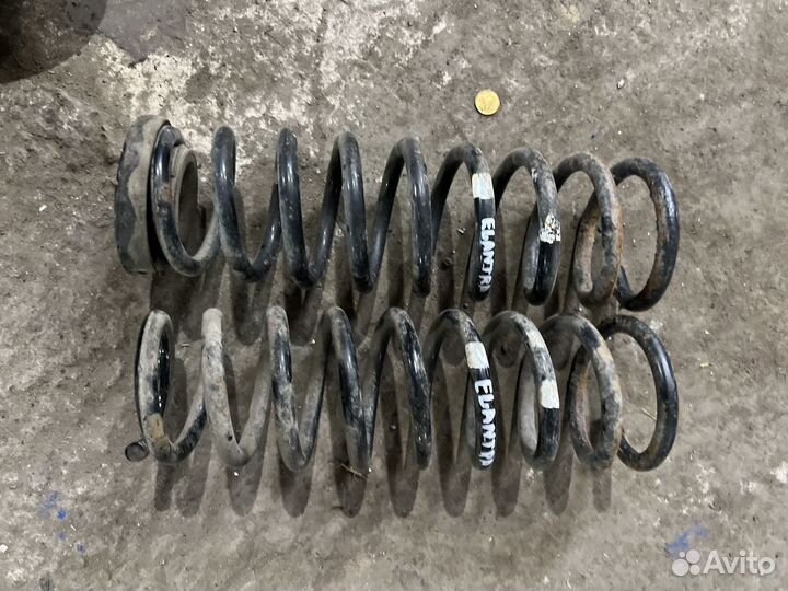 Пружина задняя Hyundai Elantra HD