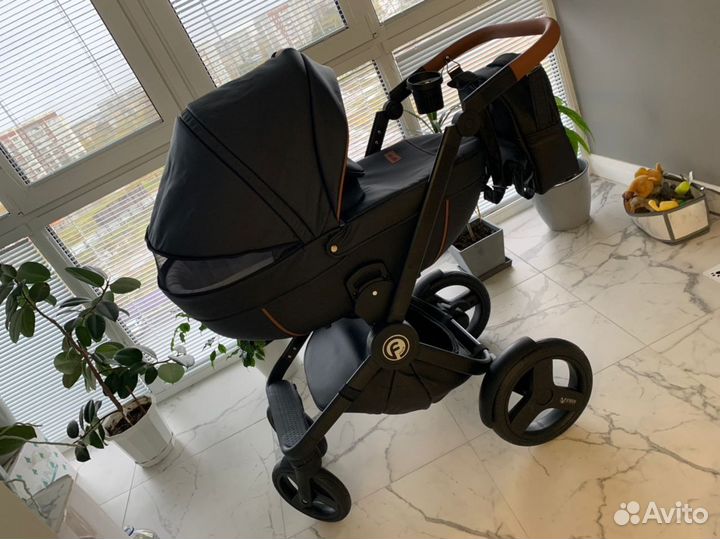 Коляска 3 в 1 verdi futuro cuba black