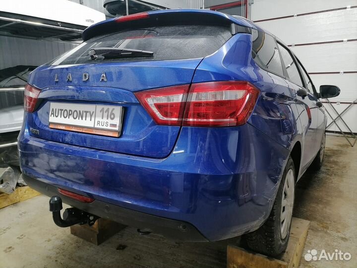 Фаркоп Лада Веста св Кросс съемный шар