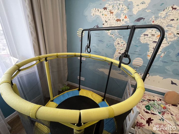 Батут с сеткой 120