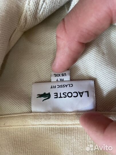 Футболка поло lacoste